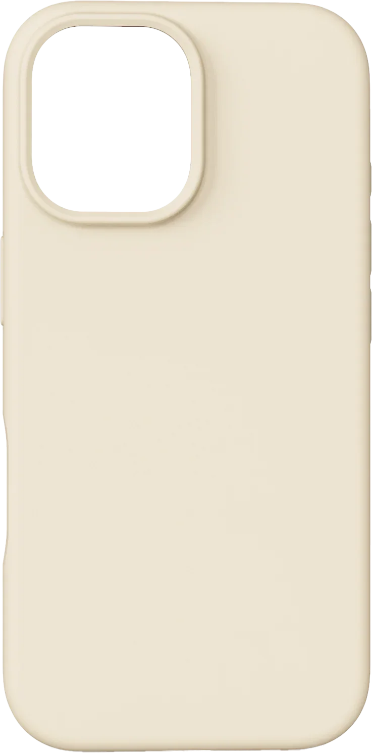 Dviced silikonski MagSafe ovitek za iPhone 17, bež