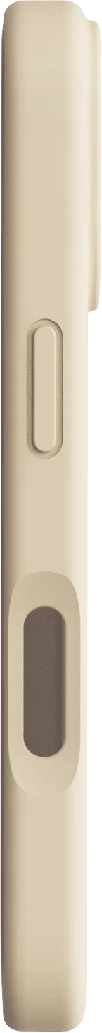Dviced silikonski MagSafe ovitek za iPhone 17, bež