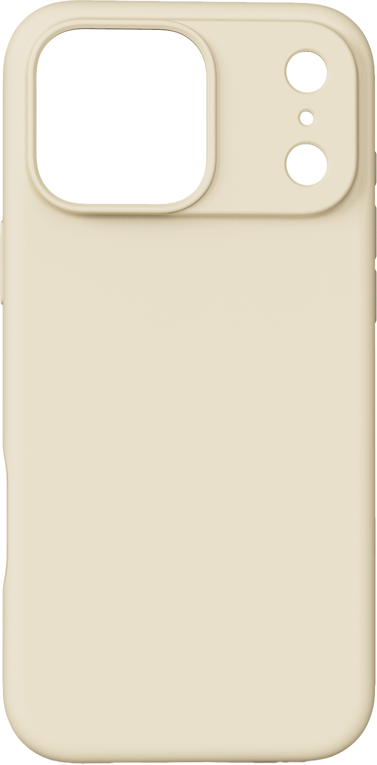 Dviced silikonski MagSafe ovitek za iPhone 17 Pro - bež