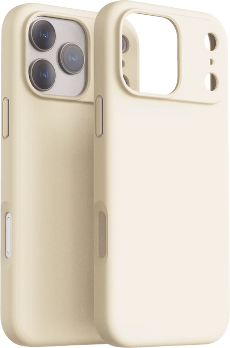 Dviced silikonski MagSafe ovitek za iPhone 17 Pro, bež