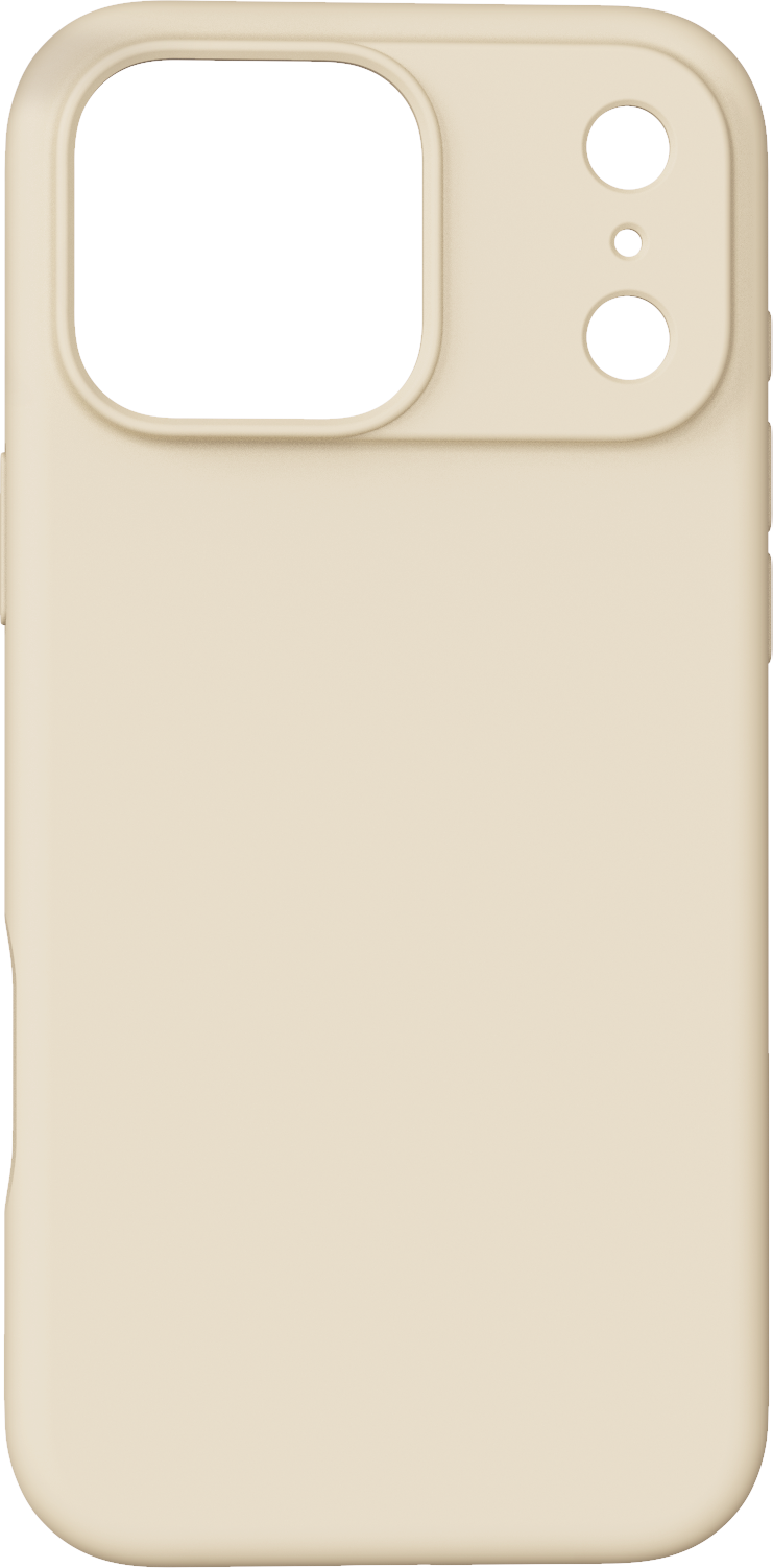 Dviced silikonski MagSafe ovitek za iPhone 17 Pro Max - bež
