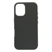 Dviced Leather ovitek z MagSafe za iPhone 16 - črna