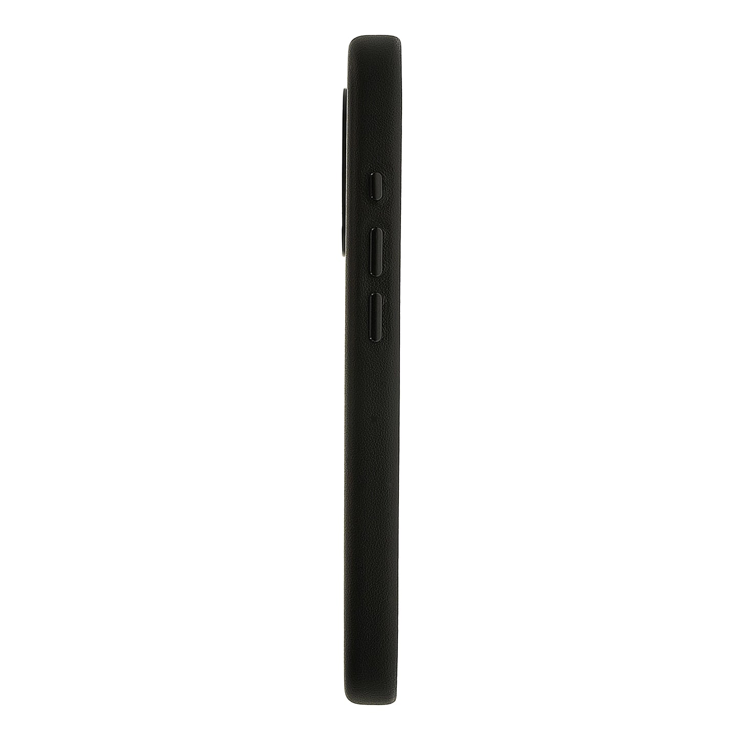 Dviced Leather ovitek z MagSafe za iPhone 16 Plus - črna