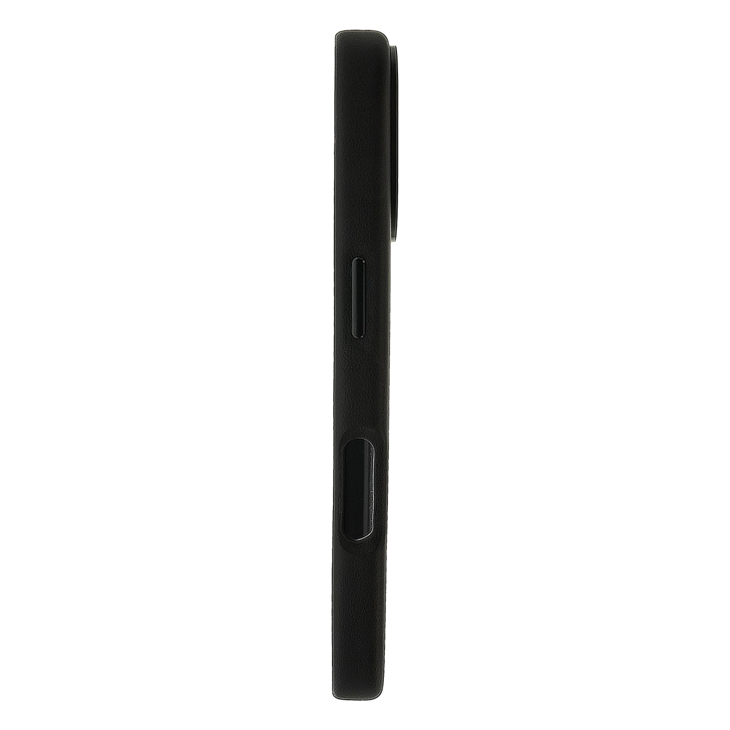 Dviced Leather ovitek z MagSafe za iPhone 16 Plus - črna