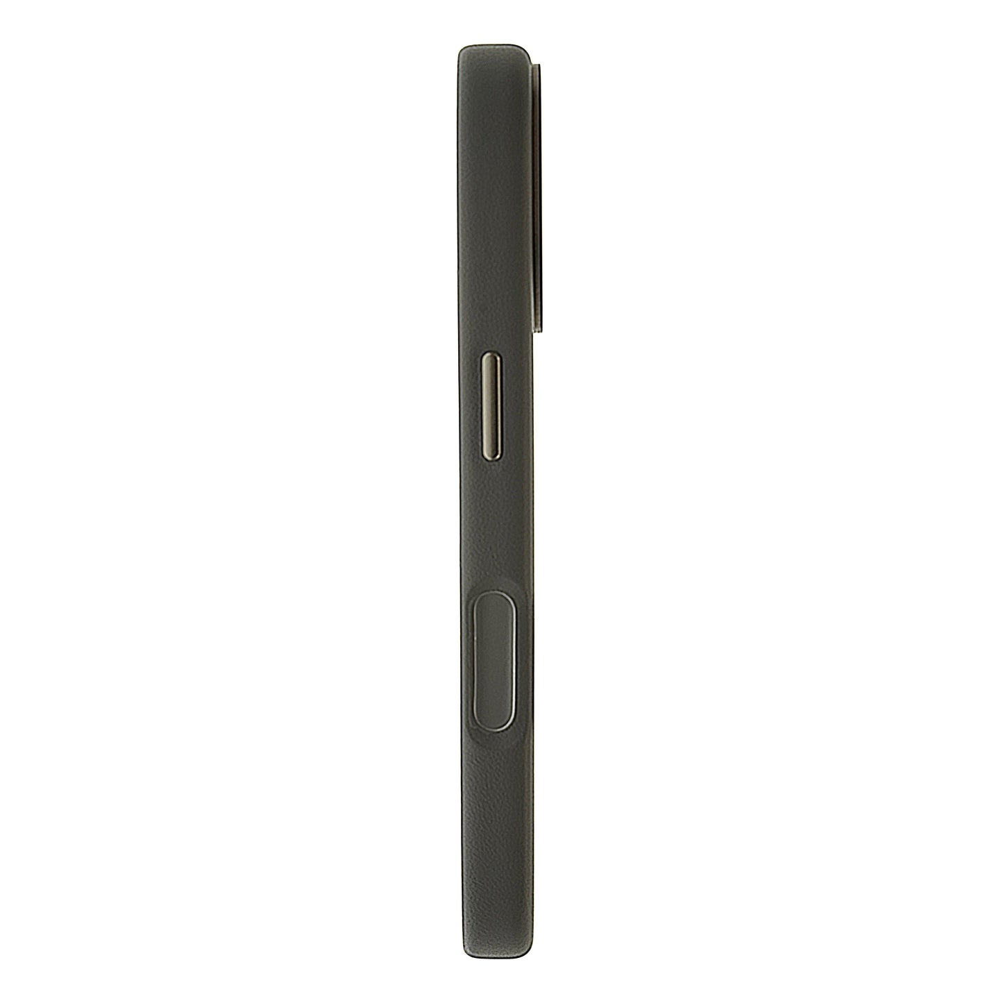 Dviced Leather ovitek z MagSafe za iPhone 16 Pro - siva