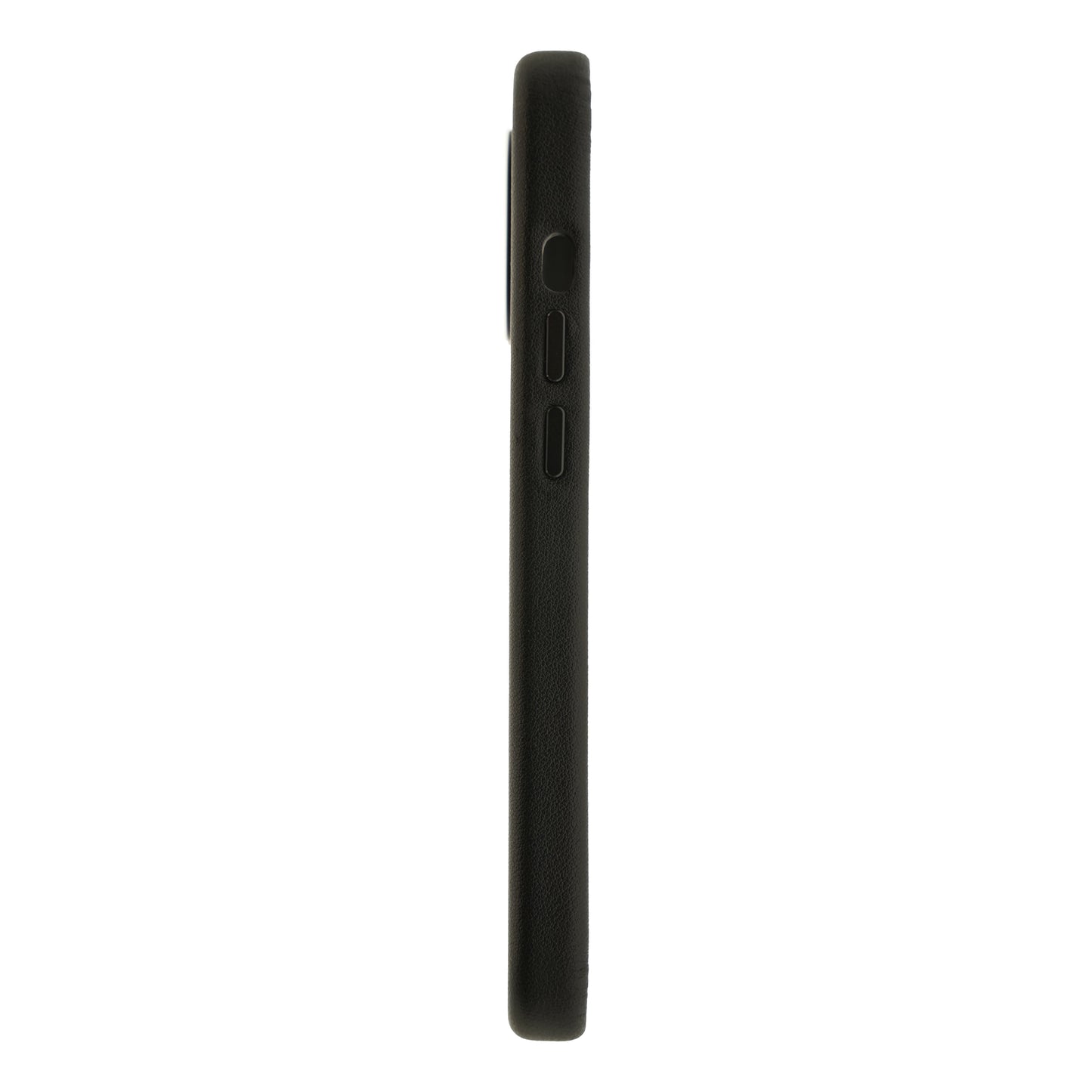 Dviced Leather ovitek z MagSafe za iPhone 15 - črna