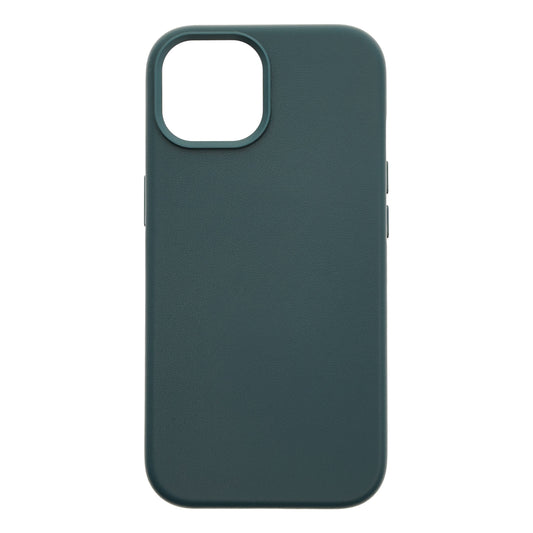 Dviced Leather ovitek z MagSafe za iPhone 15 - modra