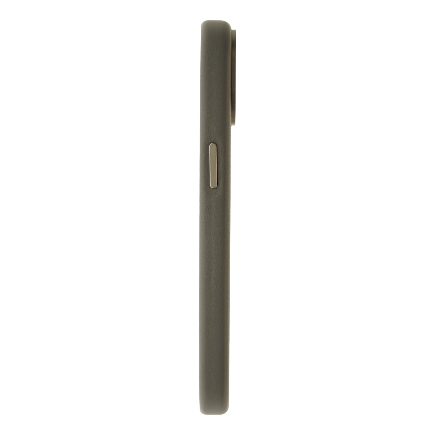 Dviced Leather ovitek z MagSafe za iPhone 15 - siva