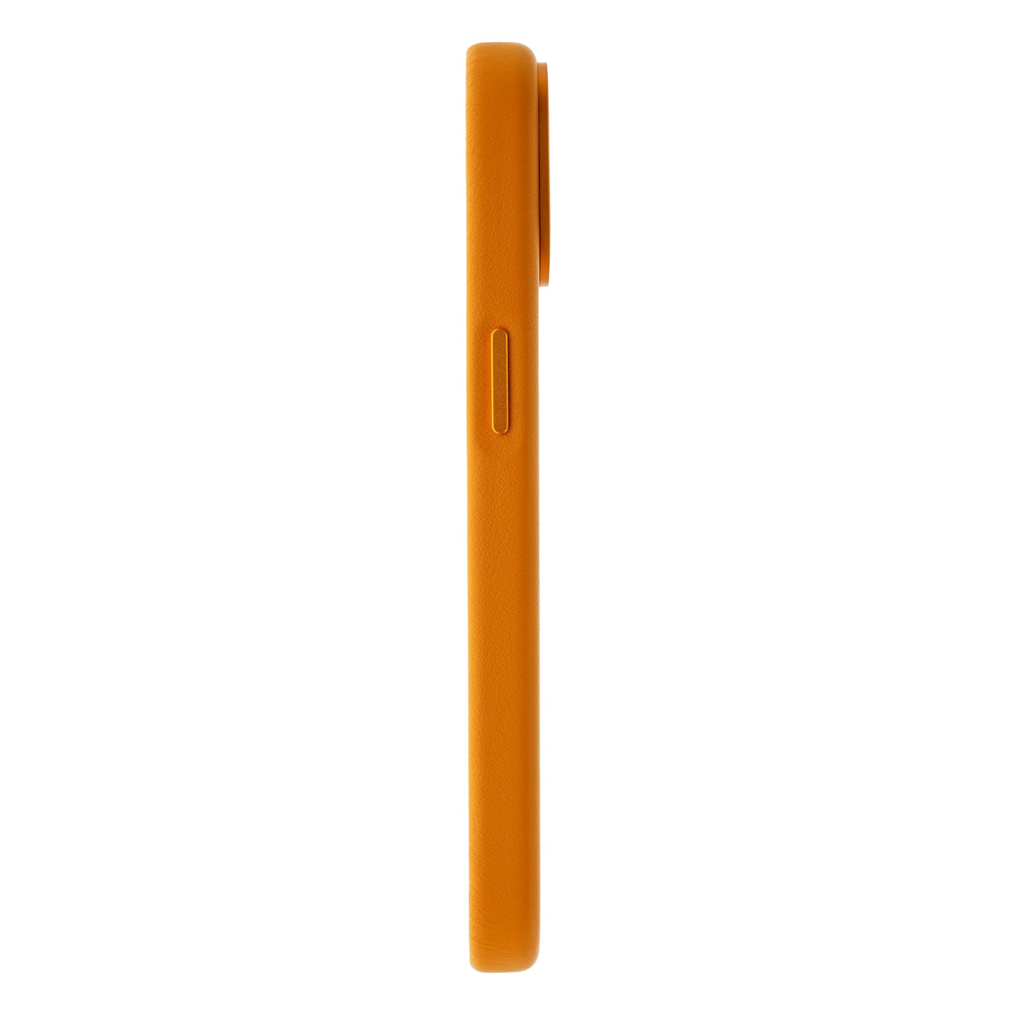 Dviced Leather ovitek z MagSafe za iPhone 15 - oranžna