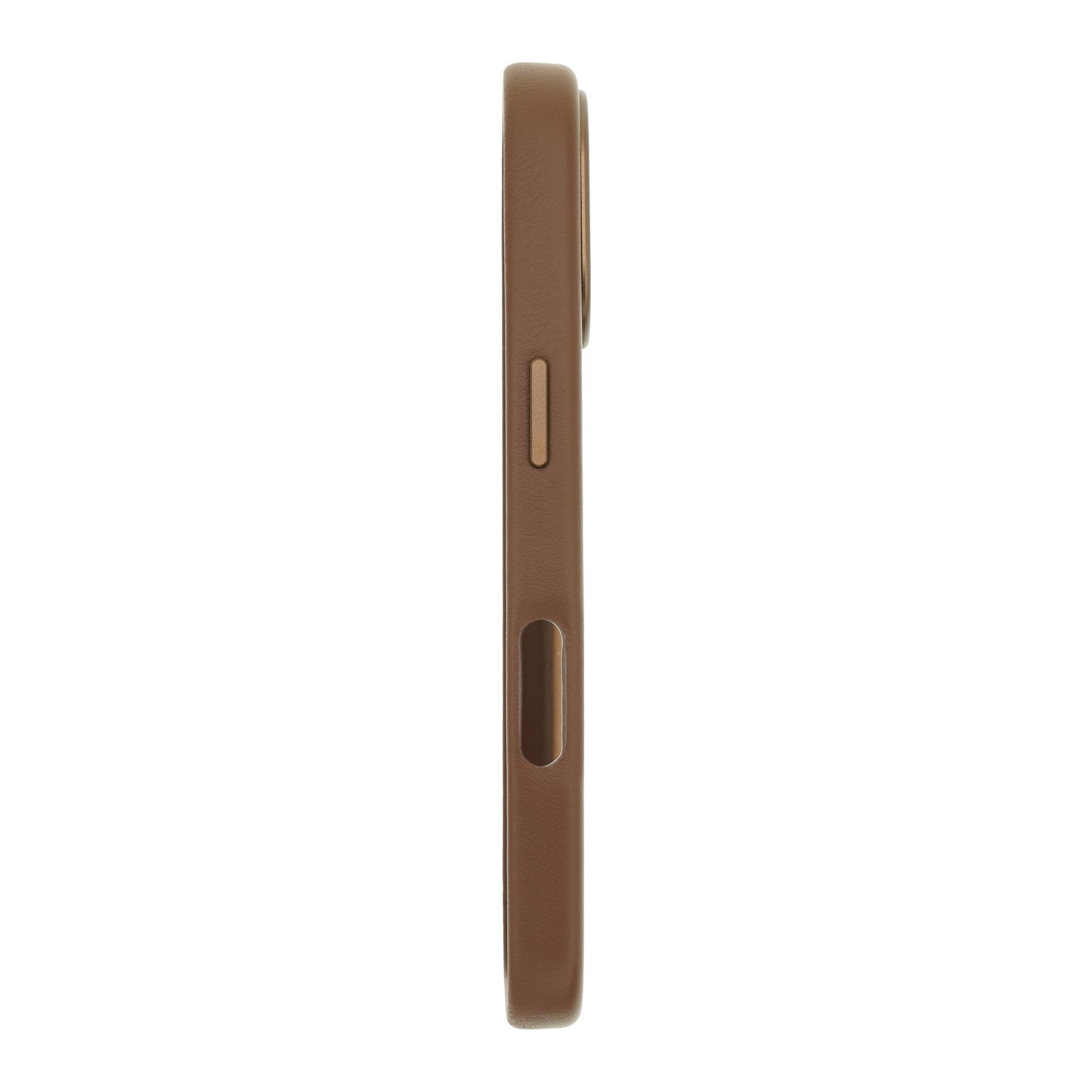 Dviced usnjena MagSafe torbica za iPhone 17 - rjava