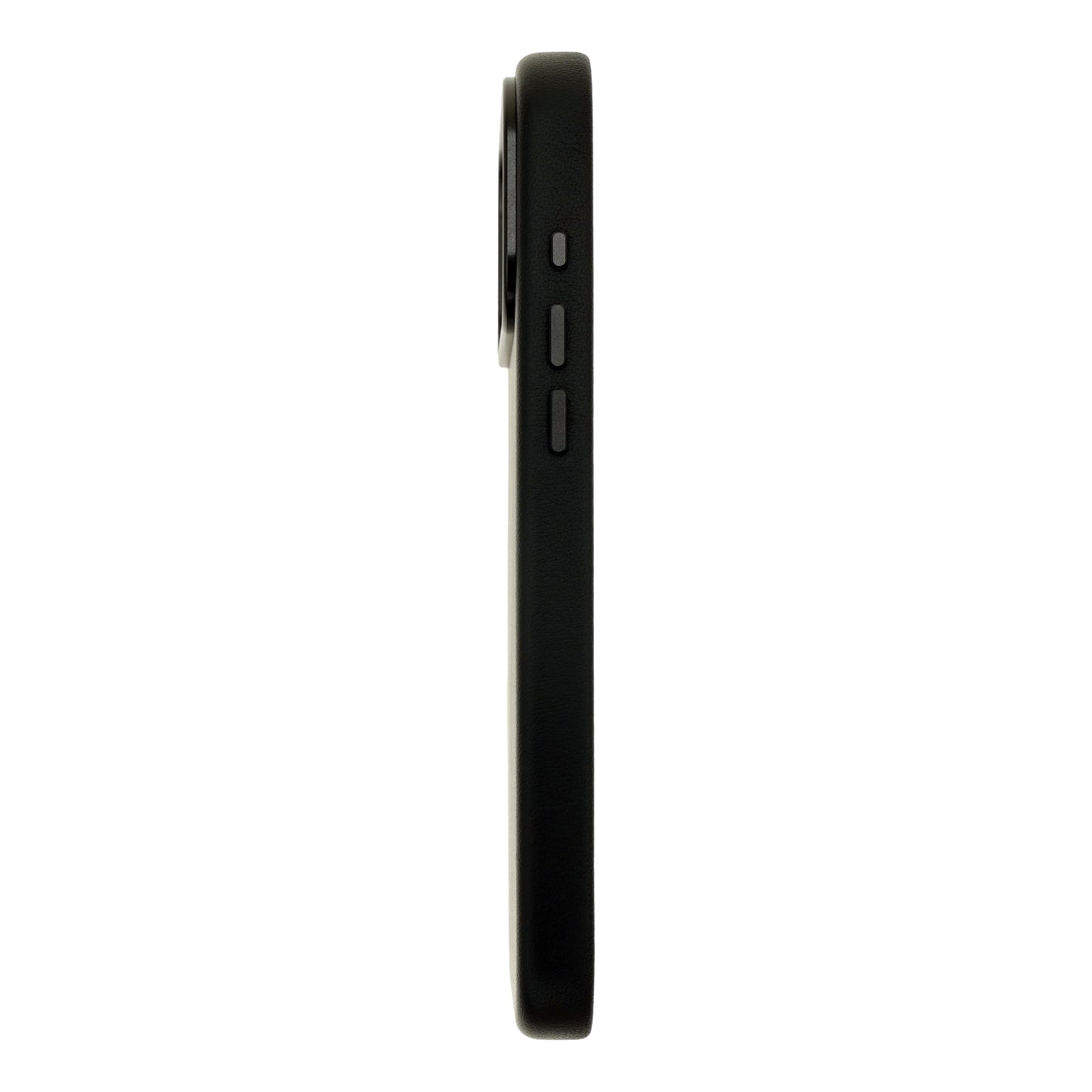 Dviced usnjena MagSafe torbica za iPhone 17 Pro - črna
