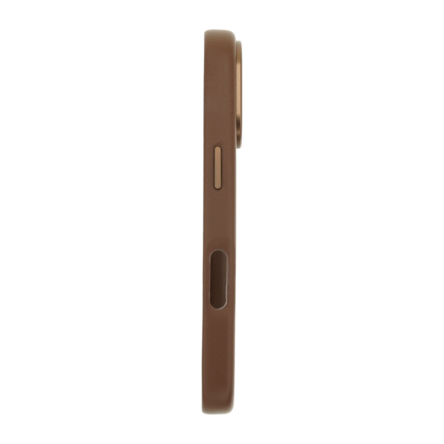 Dviced usnjena MagSafe torbica za iPhone 17 Pro - rjava