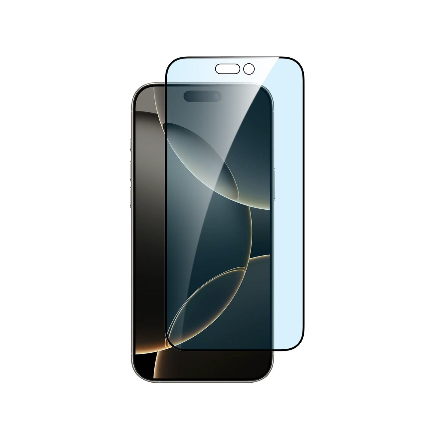 Dviced kaljeno zaščitno steklo proti modri svetlobi od roba do roba za iPhone 16 Pro Max z aplikatorjem
