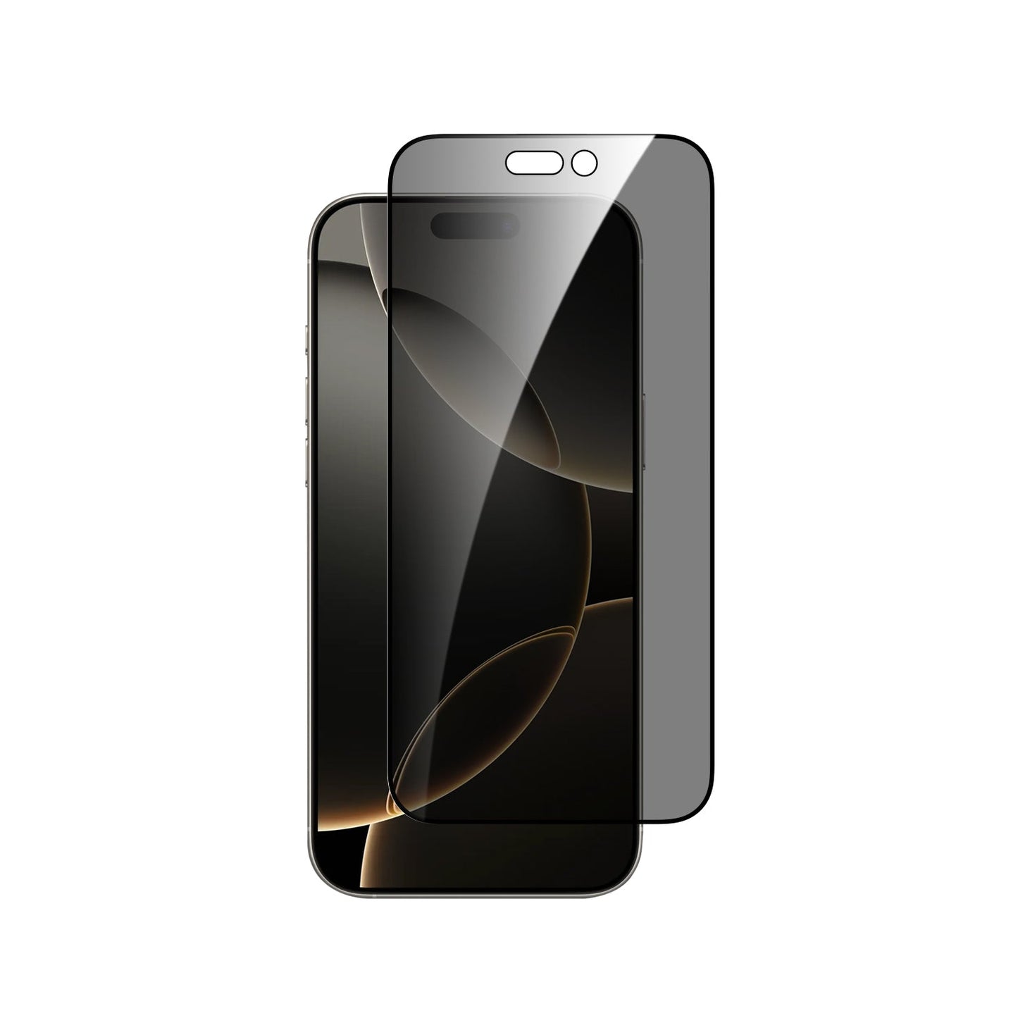 Dviced kaljeno zaščitno steklo za zasebnost od roba do roba za iPhone 16 Pro Max z aplikatorjem