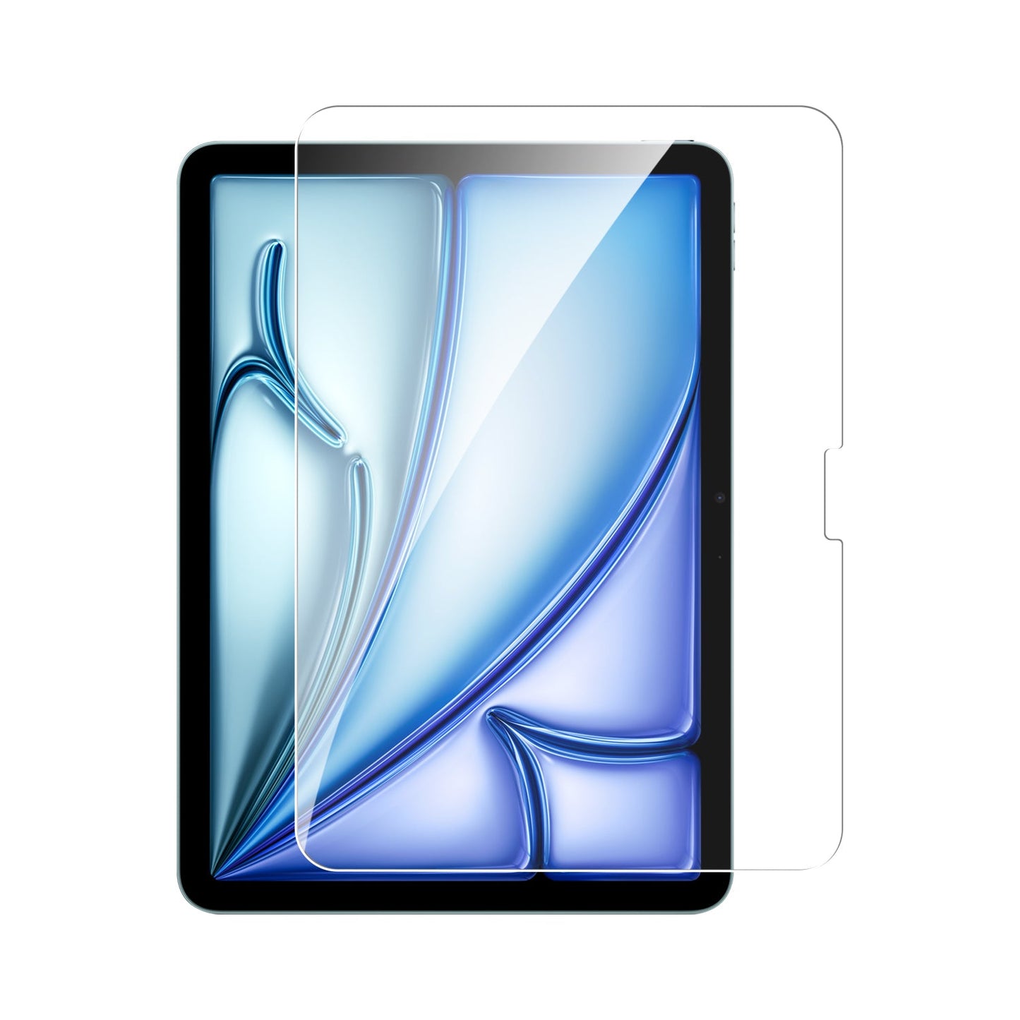 Dviced kaljeno zaščitno steklo za iPad Air 11 z aplikatorjem proti prahu