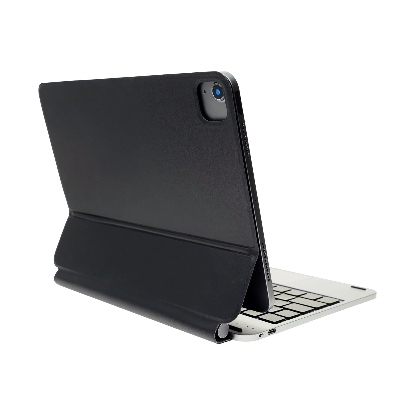 Dviced magnetni aluminijast ovitek s tipkovnico za iPad Air/Pro 11" - US - temno siva