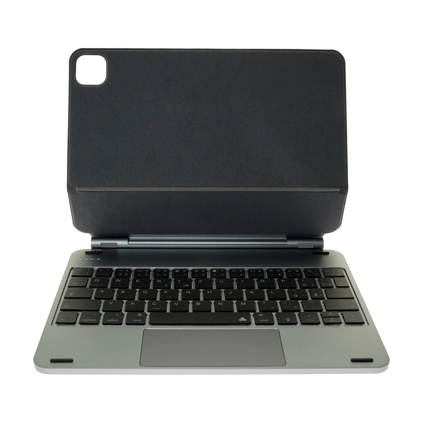 Dviced magnetni aluminijast ovitek s tipkovnico za iPad Air/Pro 11" - US - temno siva