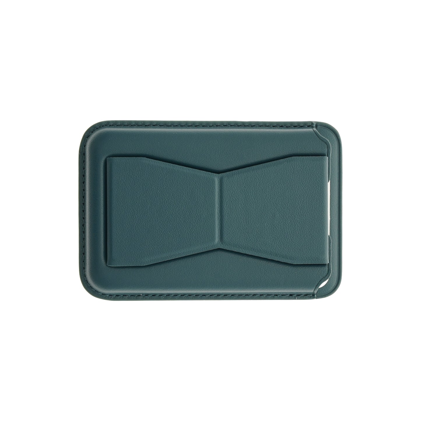 Dviced Leather MagSafe držalo za kartice s stojalom - modra