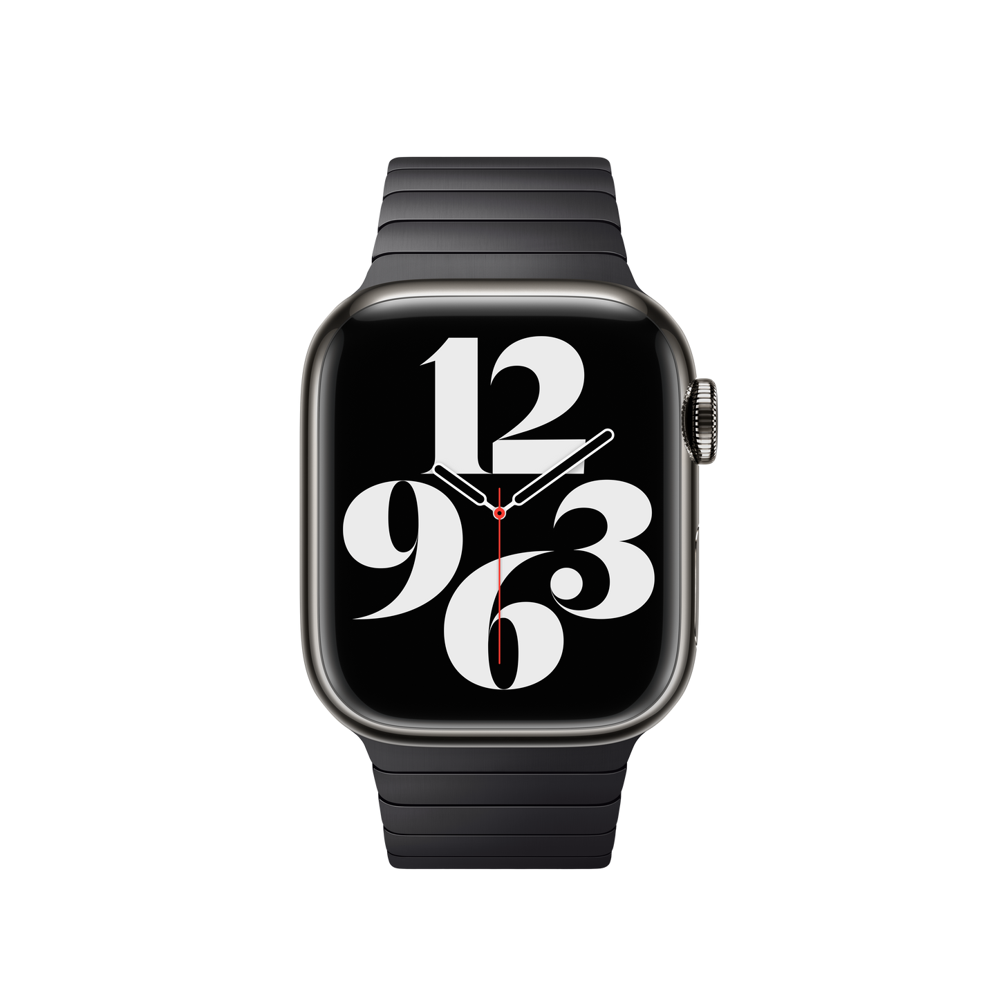 Apple pašček Link Bracelet v vesoljno črni barvi za Apple Watch velikosti 38 mm - iSTYLE SI