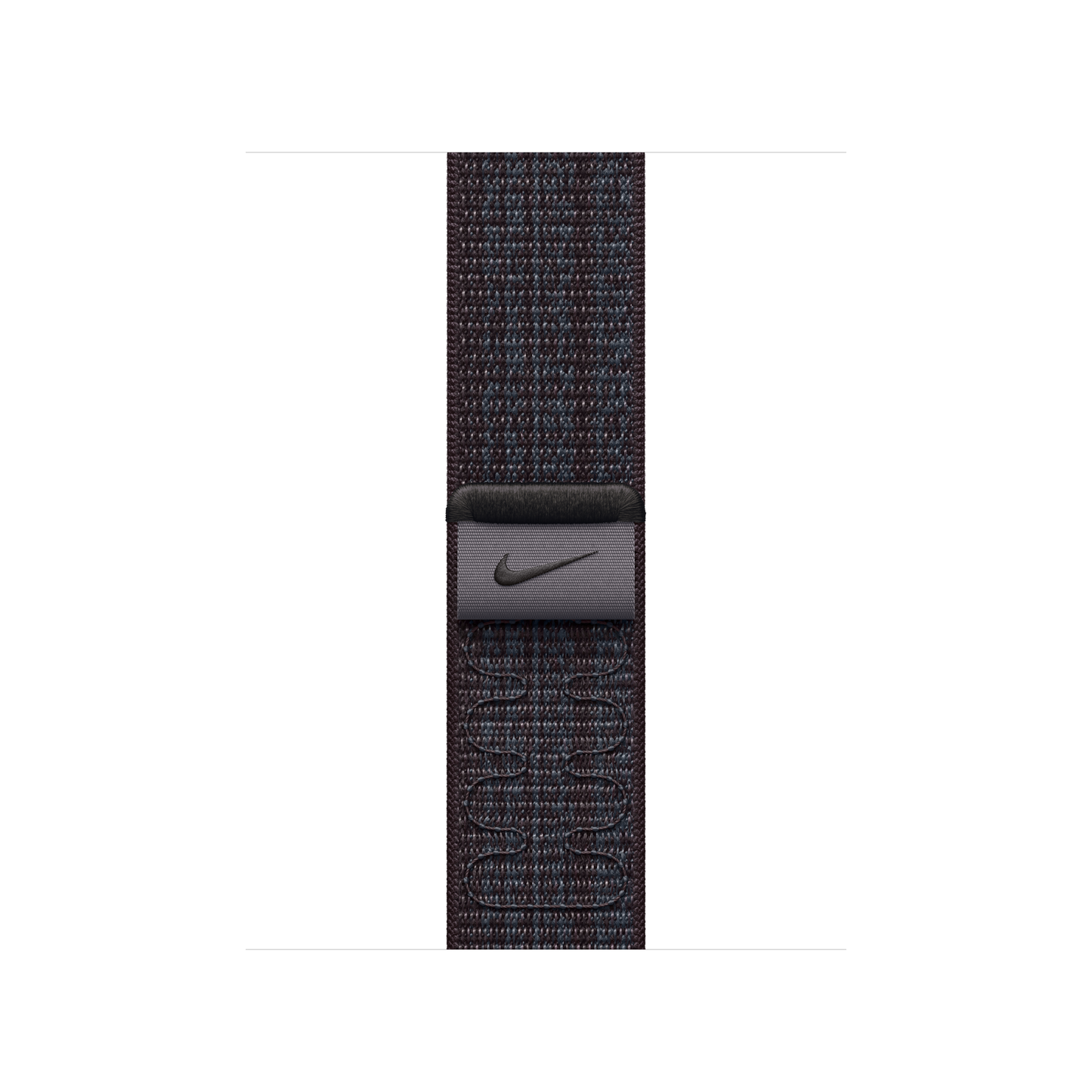 Apple pašček Nike Sport Loop v črni/modri barvi za Apple Watch velikosti 41 mm - iSTYLE SI