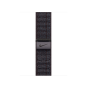 Apple pašček Nike Sport Loop v črni/modri barvi za Apple Watch velikosti 41 mm - iSTYLE SI
