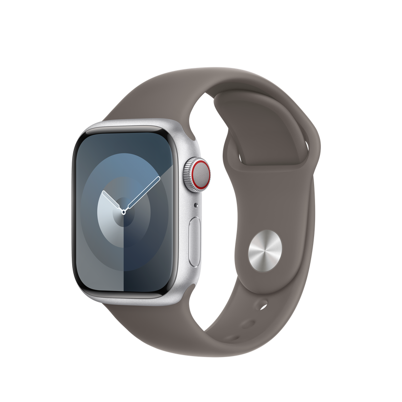 Apple pašček Sport Band M/L v glineni barvi za Apple Watch velikosti 41 mm - iSTYLE SI