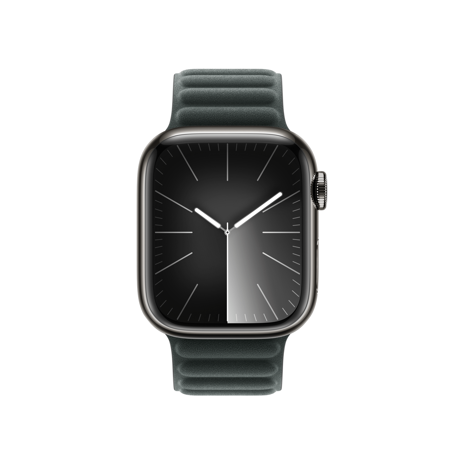 Apple pašček Magnetic Loop M/L v zimzeleni barvi za Apple Watch velikosti 41 mm - iSTYLE SI