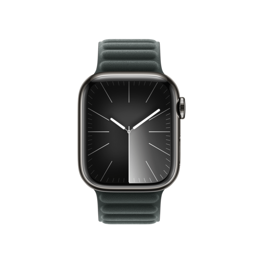 Apple pašček Magnetic Loop M/L v zimzeleni barvi za Apple Watch velikosti 41 mm - iSTYLE SI