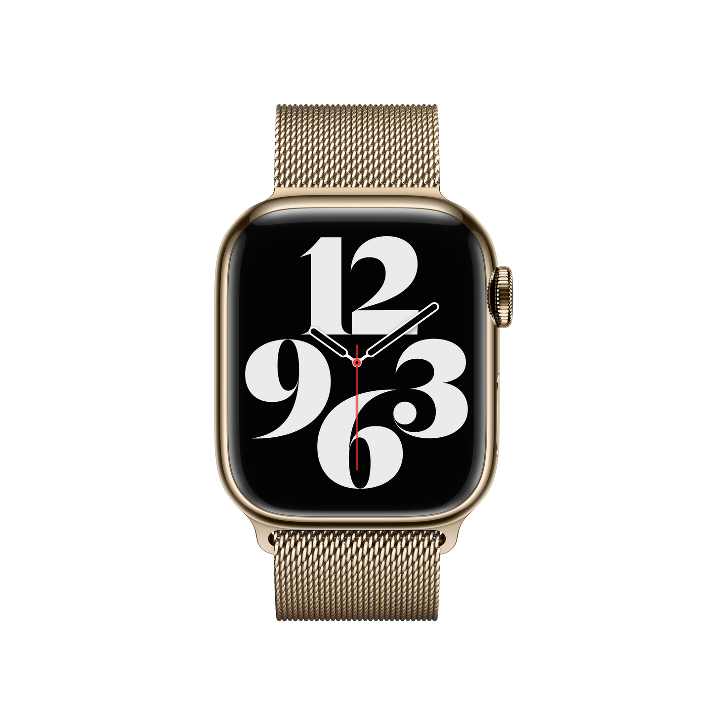 Apple pašček Milanese Loop v zlati barvi za Apple Watch velikosti 41 mm - iSTYLE SI