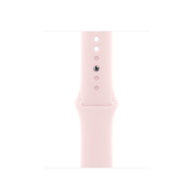 Apple pašček Sport Band S/M v nežno roza barvi za Apple Watch velikosti 41 mm - iSTYLE SI