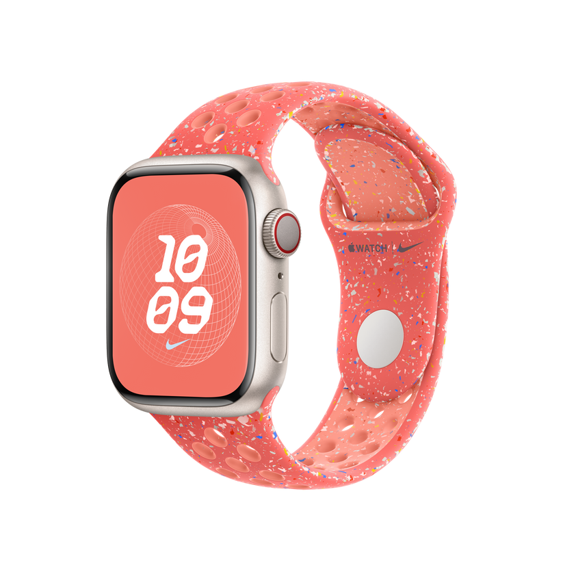 Apple pašček Nike Sport Band M/L v barvi čarobne žerjavice za Apple Watch velikosti 41 mm - iSTYLE SI