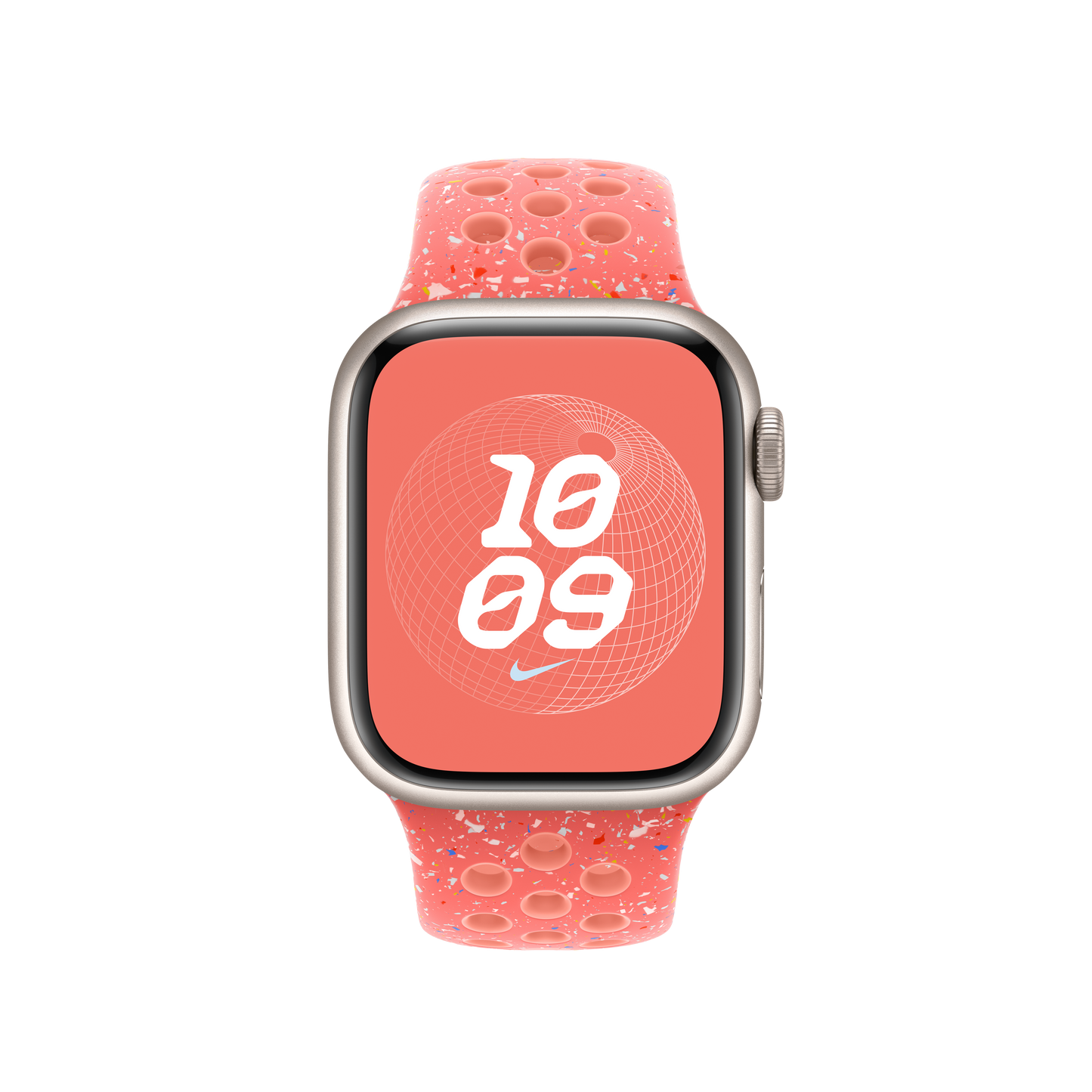 Apple pašček Nike Sport Band M/L v barvi čarobne žerjavice za Apple Watch velikosti 41 mm - iSTYLE SI