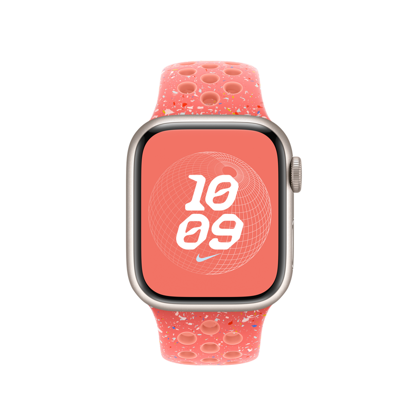Apple pašček Nike Sport Band M/L v barvi čarobne žerjavice za Apple Watch velikosti 41 mm - iSTYLE SI