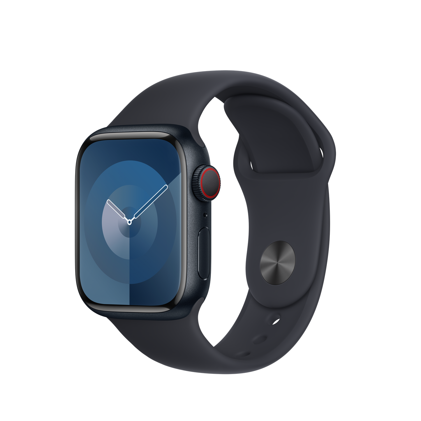 Apple pašček Sport Band M/L v polnočni barvi za Apple Watch velikosti 41 mm - iSTYLE SI