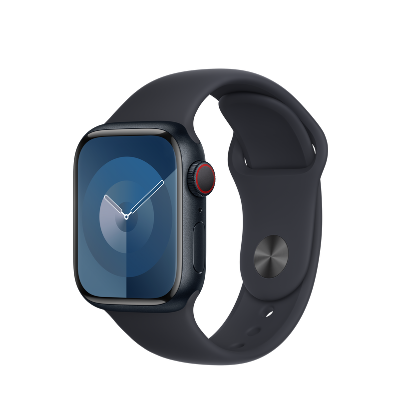 Apple pašček Sport Band M/L v polnočni barvi za Apple Watch velikosti 41 mm - iSTYLE SI