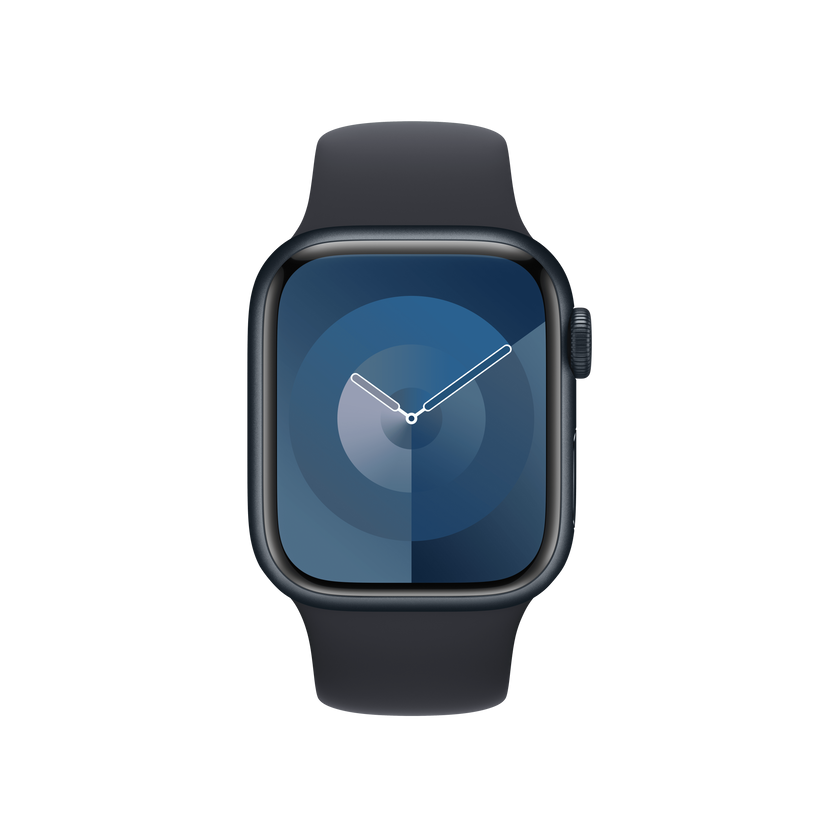 Apple pašček Sport Band M/L v polnočni barvi za Apple Watch velikosti 41 mm - iSTYLE SI