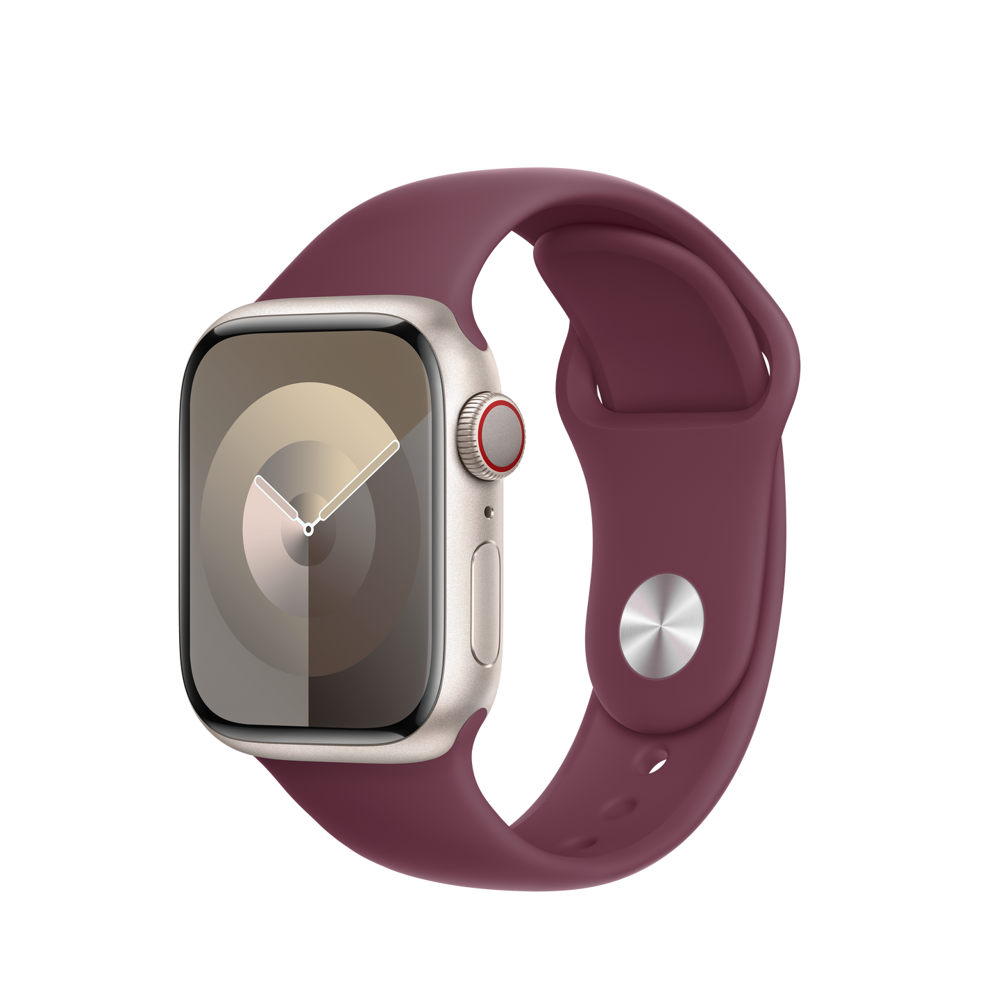 Apple pašček Sport Band M/L v barvi murve za Apple Watch velikosti 41 mm - iSTYLE SI