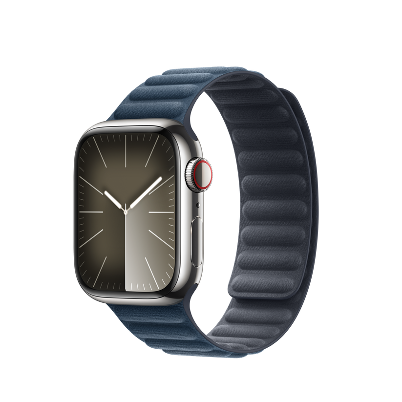 Apple pašček Magnetic Loop S/M v pacifično modri barvi za Apple Watch velikosti 41 mm - iSTYLE SI