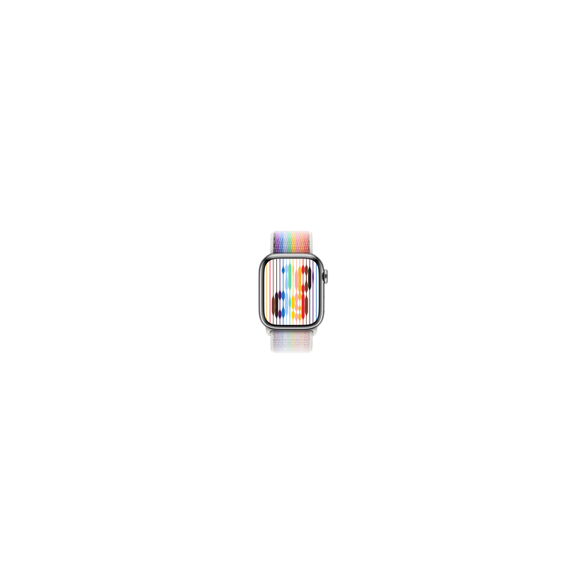 Apple pašček Sport Loop v barvi Pride Edition za Apple Watch velikosti 41 mm - iSTYLE SI