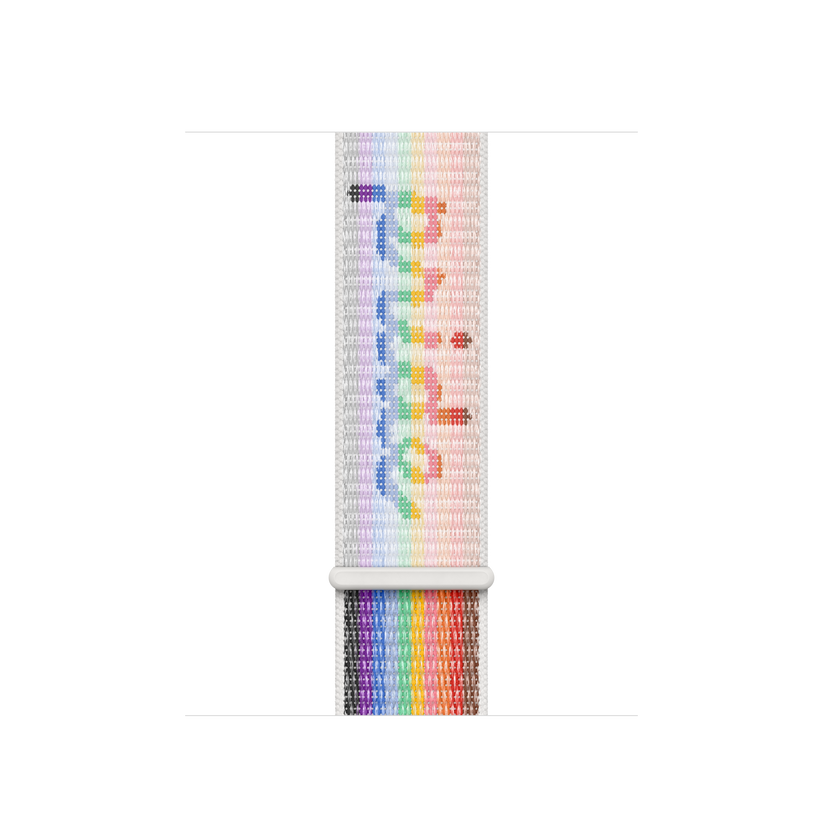 Apple pašček Sport Loop v barvi Pride Edition za Apple Watch velikosti 41 mm - iSTYLE SI