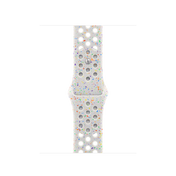 Apple pašček Nike Sport Band M/L v barvi čiste platine za Apple Watch velikosti 41 mm - iSTYLE SI