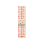 Apple pašček Nike Sport Loop v zvezdnati/roza barvi za Apple Watch velikosti 41 mm - iSTYLE SI