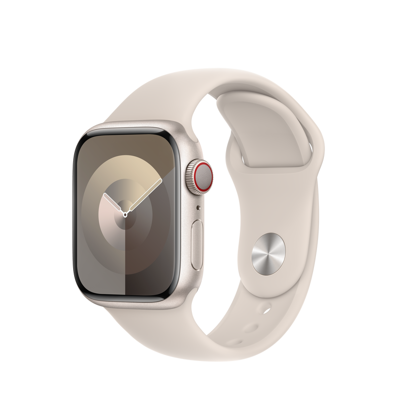 Apple pašček Sport Band M/L v zvezdnati barvi za Apple Watch velikosti 41 mm - iSTYLE SI