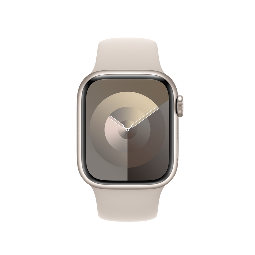Apple pašček Sport Band M/L v zvezdnati barvi za Apple Watch velikosti 41 mm - iSTYLE SI