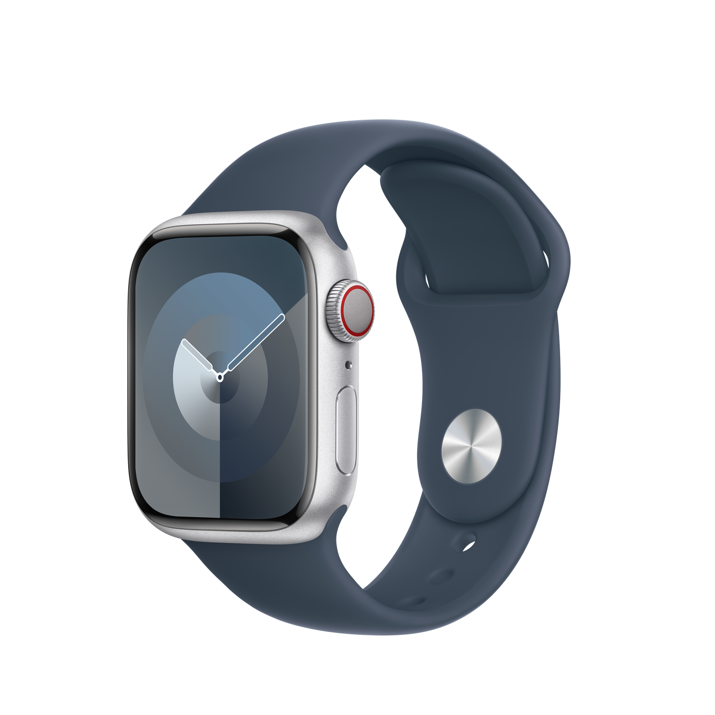 Apple pašček Sport Band M/L v nevihno modri barvi za Apple Watch velikosti 41 mm - iSTYLE SI