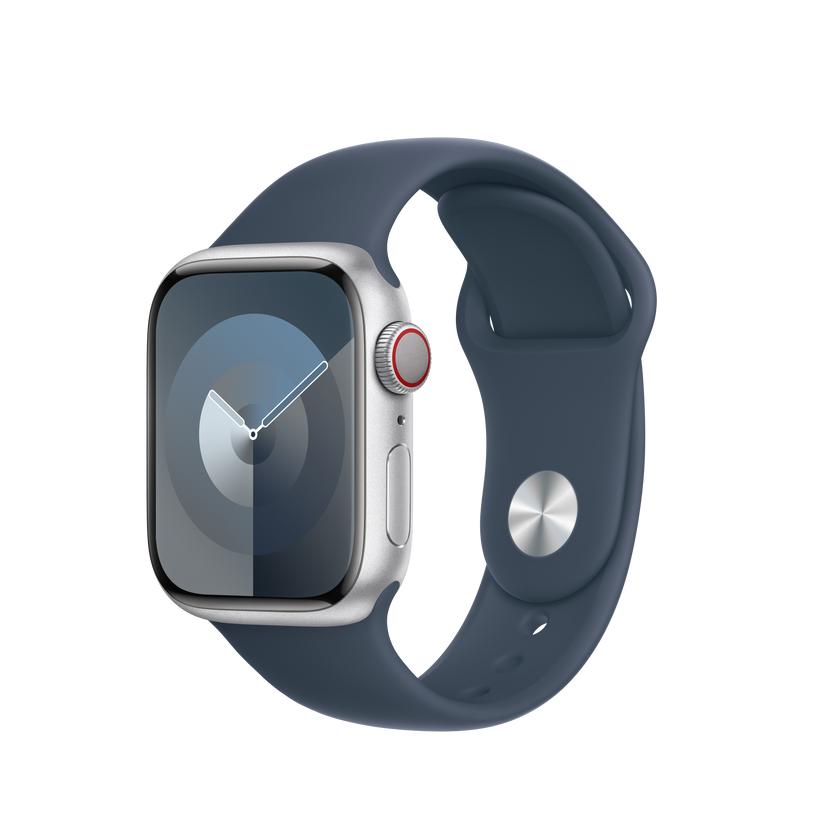 Apple pašček Sport Band M/L v nevihno modri barvi za Apple Watch velikosti 41 mm - iSTYLE SI