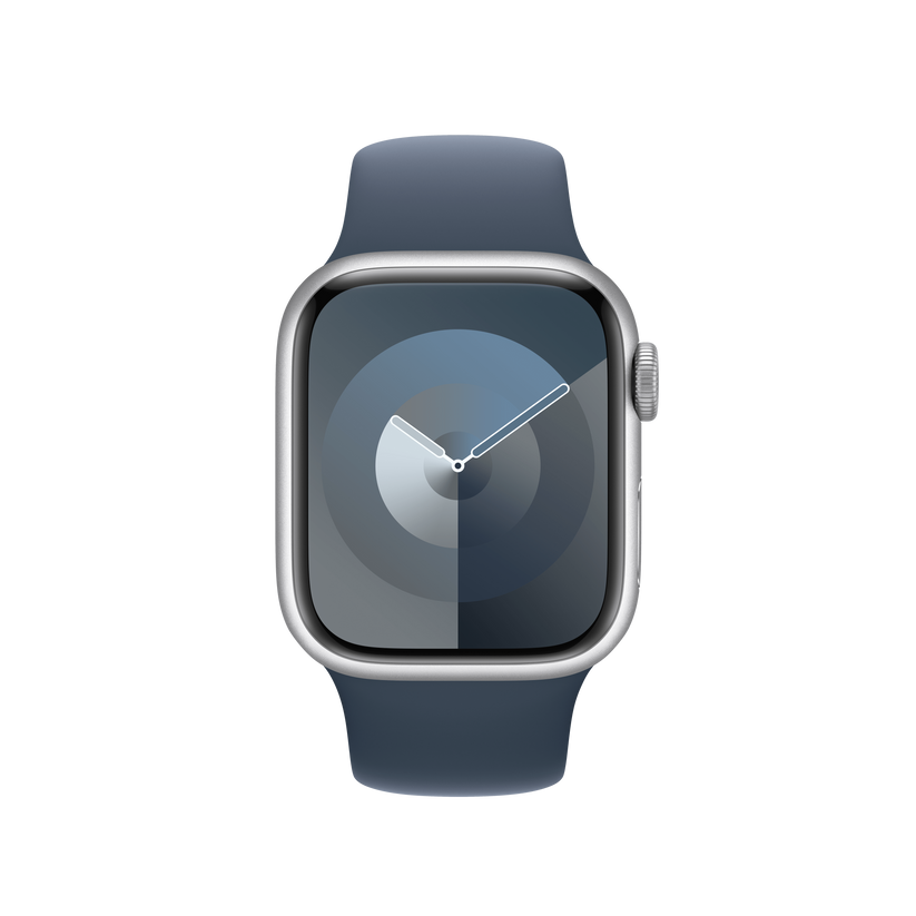 Apple pašček Sport Band M/L v nevihno modri barvi za Apple Watch velikosti 41 mm - iSTYLE SI