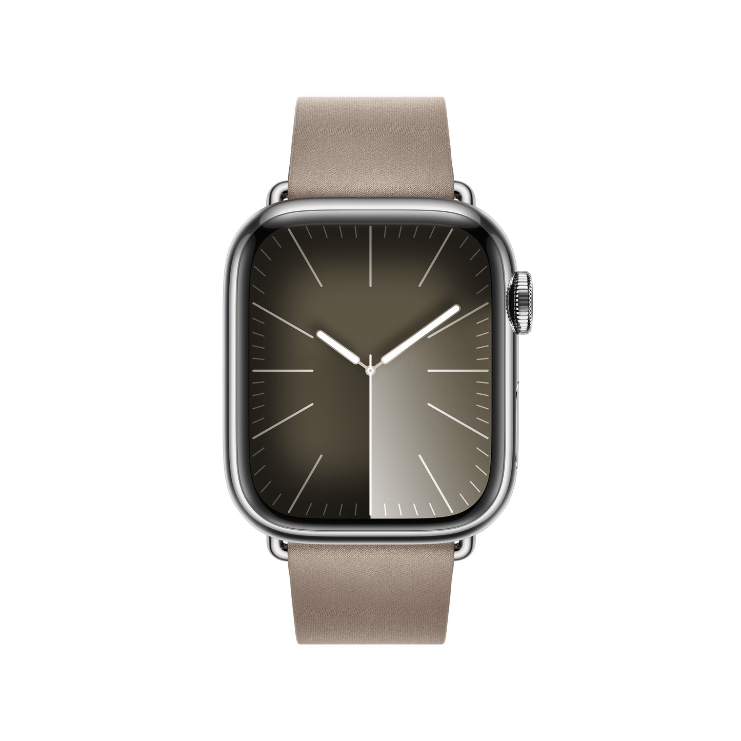 Apple pašček Modern Buckle Large v rjavi barvi za Apple Watch velikosti 41 mm - iSTYLE SI