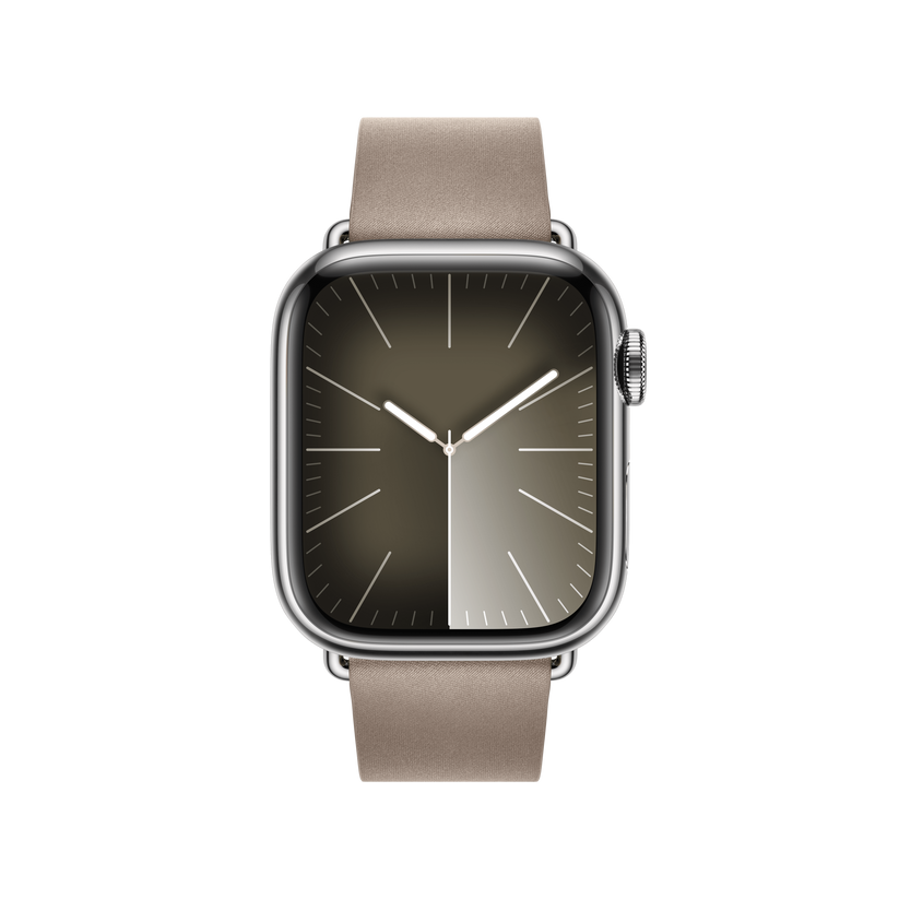 Apple pašček Modern Buckle Large v rjavi barvi za Apple Watch velikosti 41 mm - iSTYLE SI