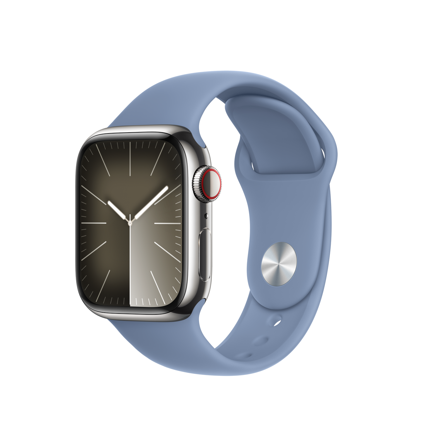 Apple pašček Sport Band M/L v zimsko zeleni barvi za Apple Watch velikosti 41 mm - iSTYLE SI